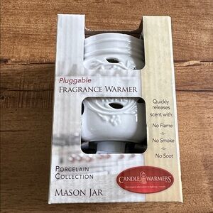 Porcelain Mason Pluggable Fragrance Warmer